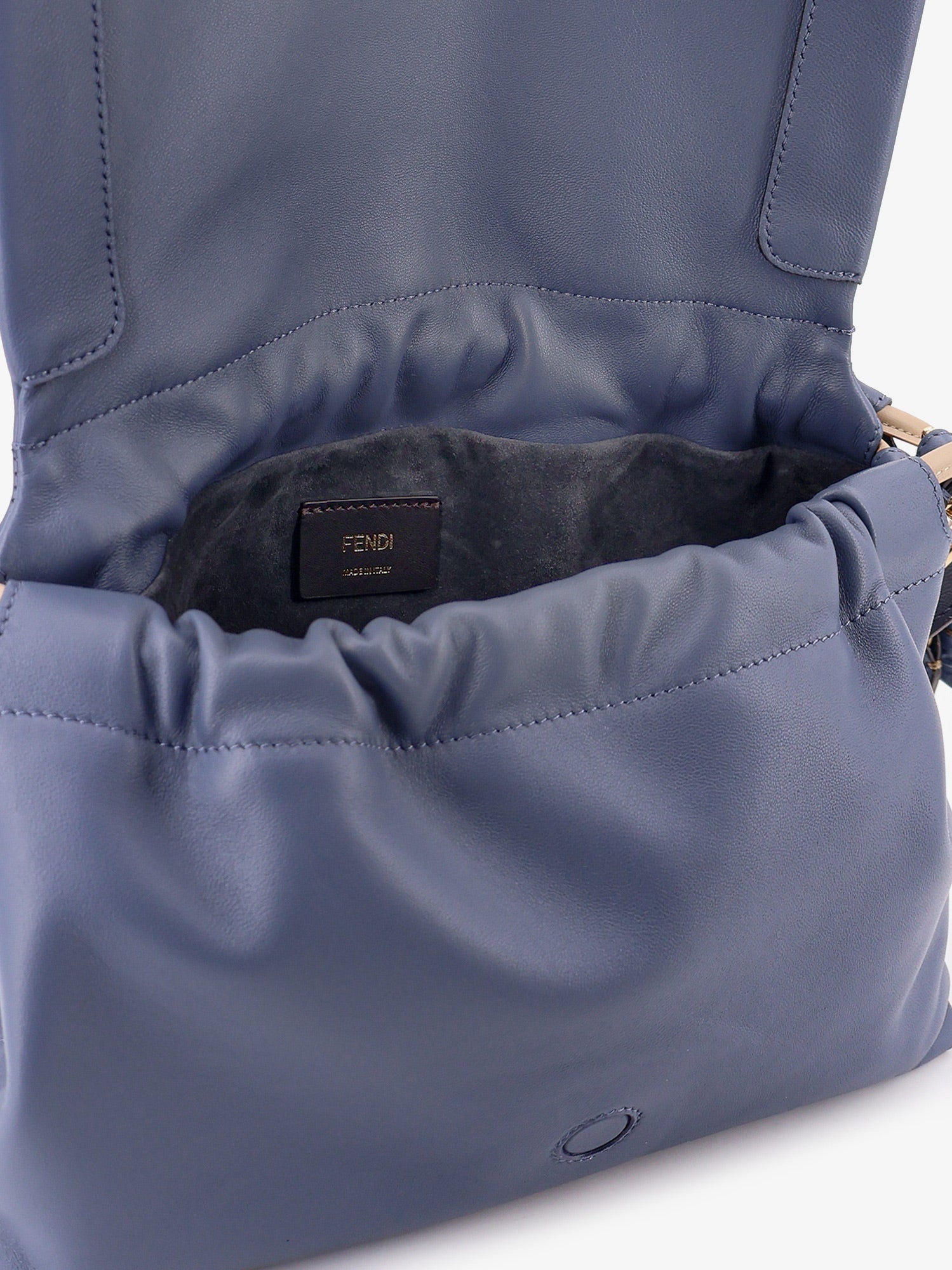 Fendi Mamma Baguette Small Leather Crossbody Bag - 4