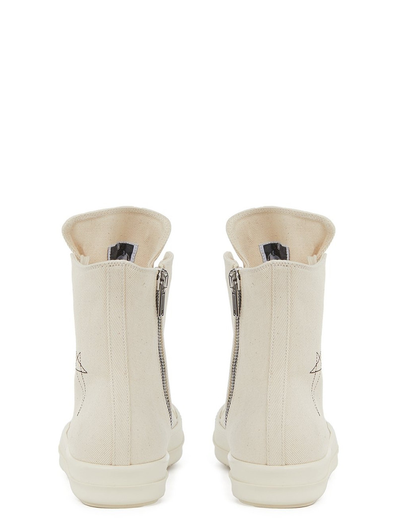 Rick Owens DRKSHDW SNEAKS Pentagram Embroidery Hi Sneaker 4