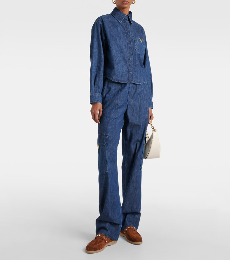 Valentino Leisure Flows suede loafers outlook