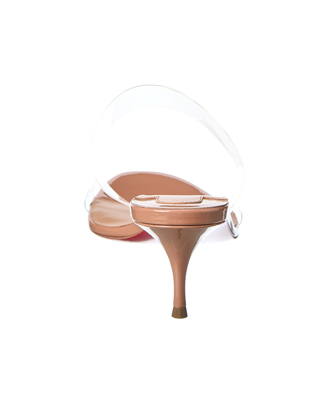 Christian Louboutin Just Nothing 55 Patent & PVC Sandal - 3