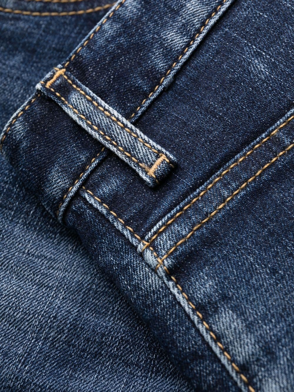 low-rise straight-leg jeans - 6