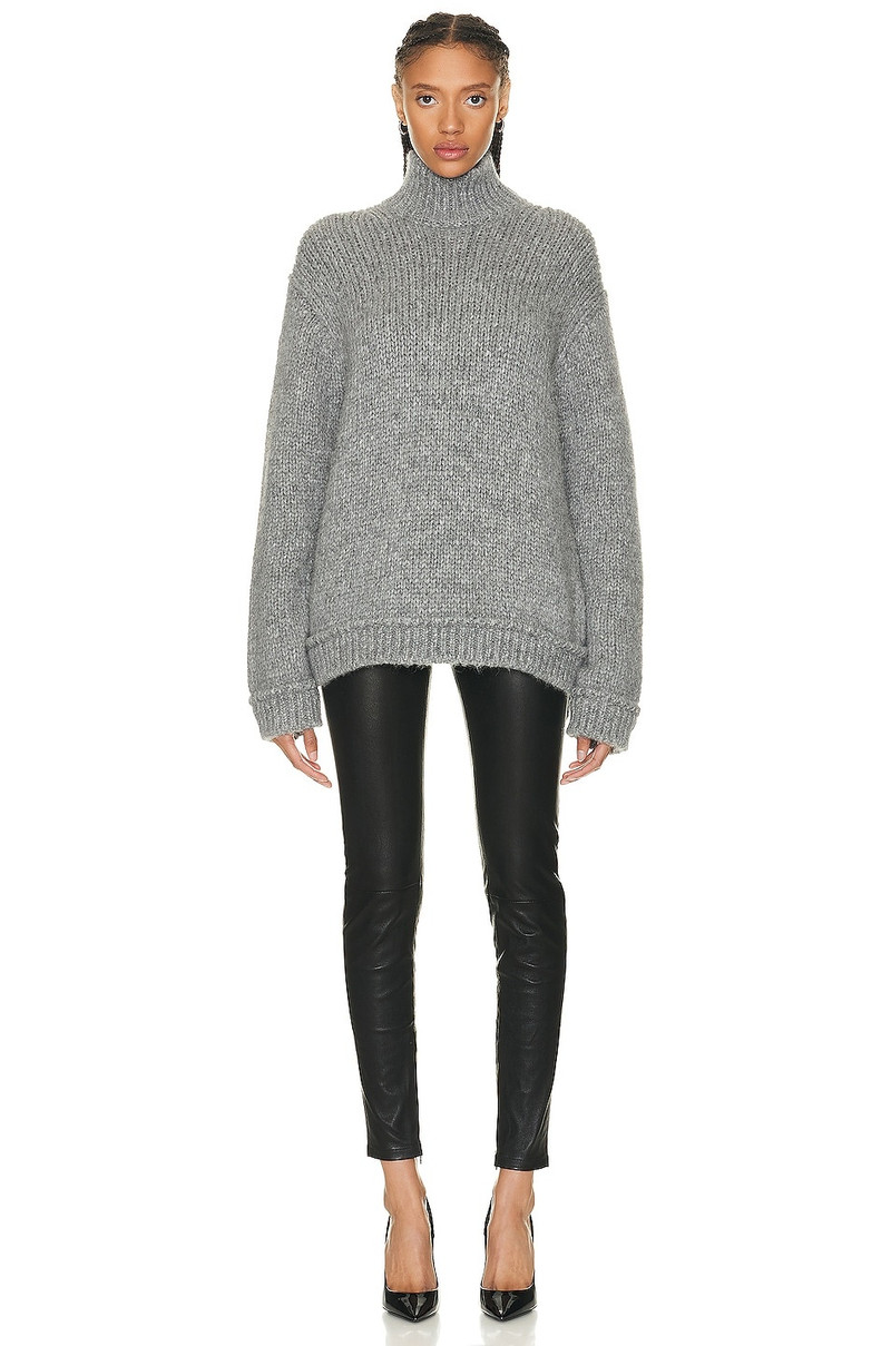 TOM FORD Relaxed Fit Turtleneck Top outlook