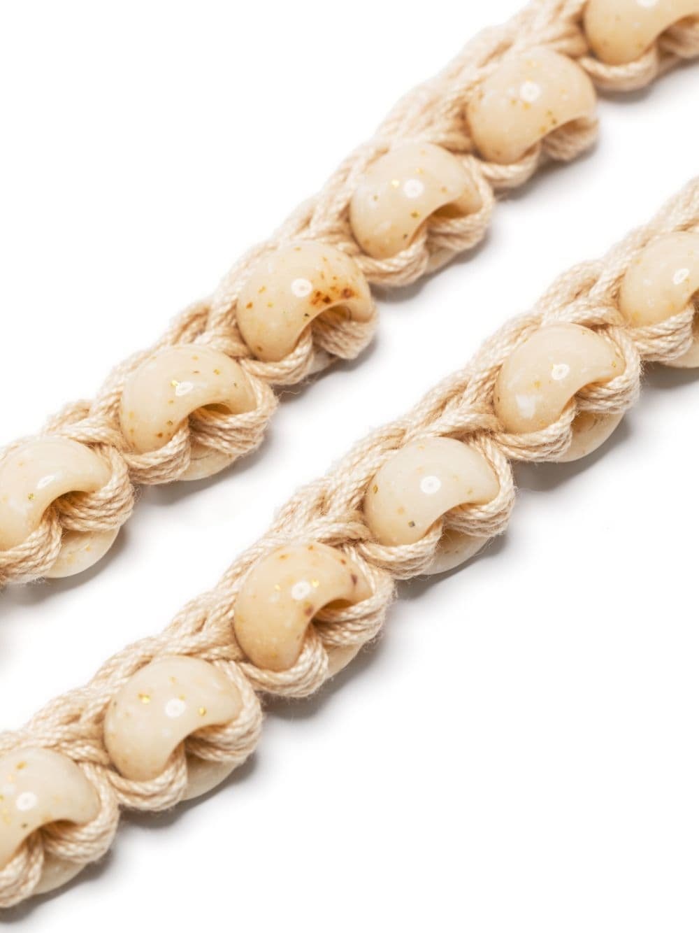 tassel detail crochet necklace - 3