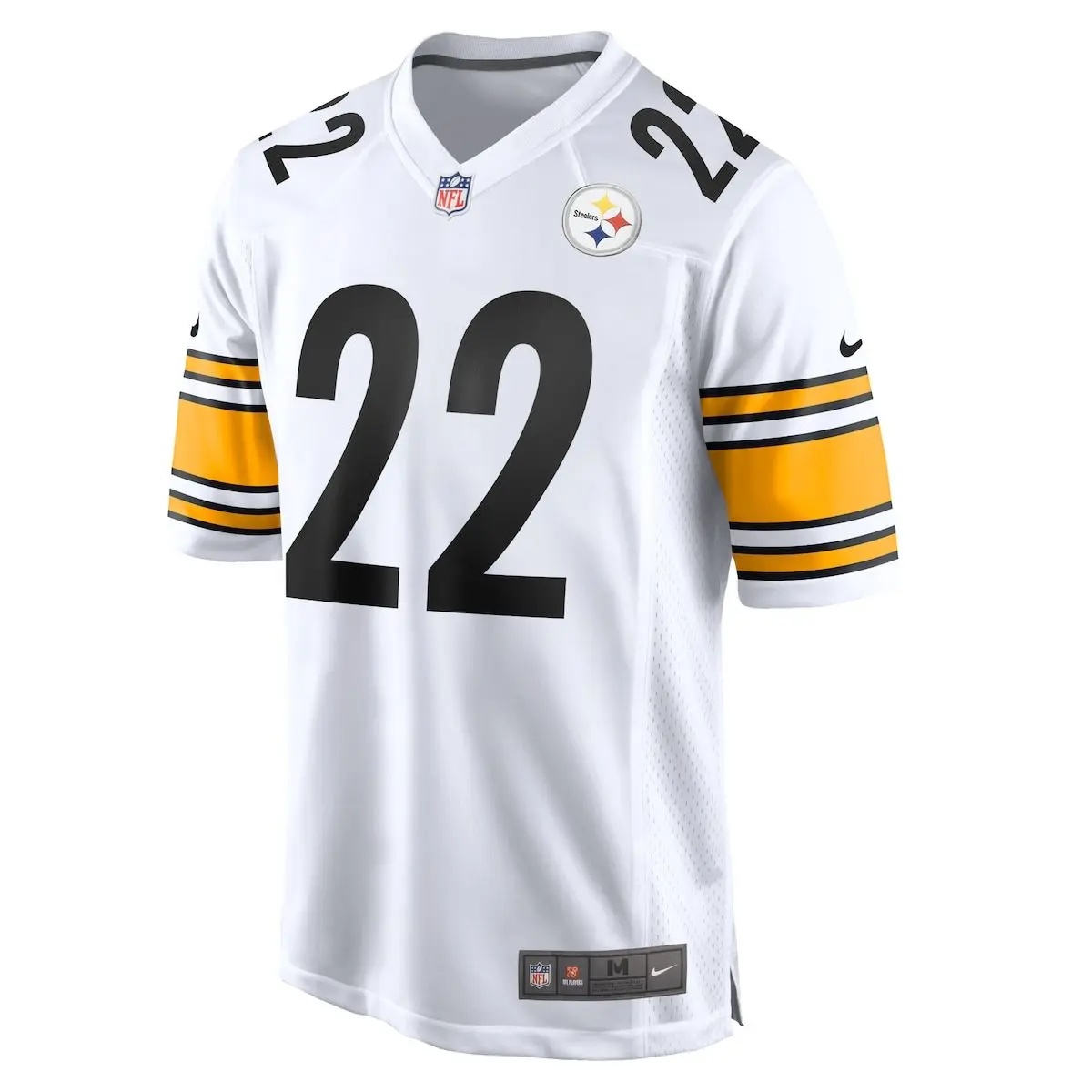 Men's Nike Najee Harris White Pittsburgh Steelers Game Jersey - 4