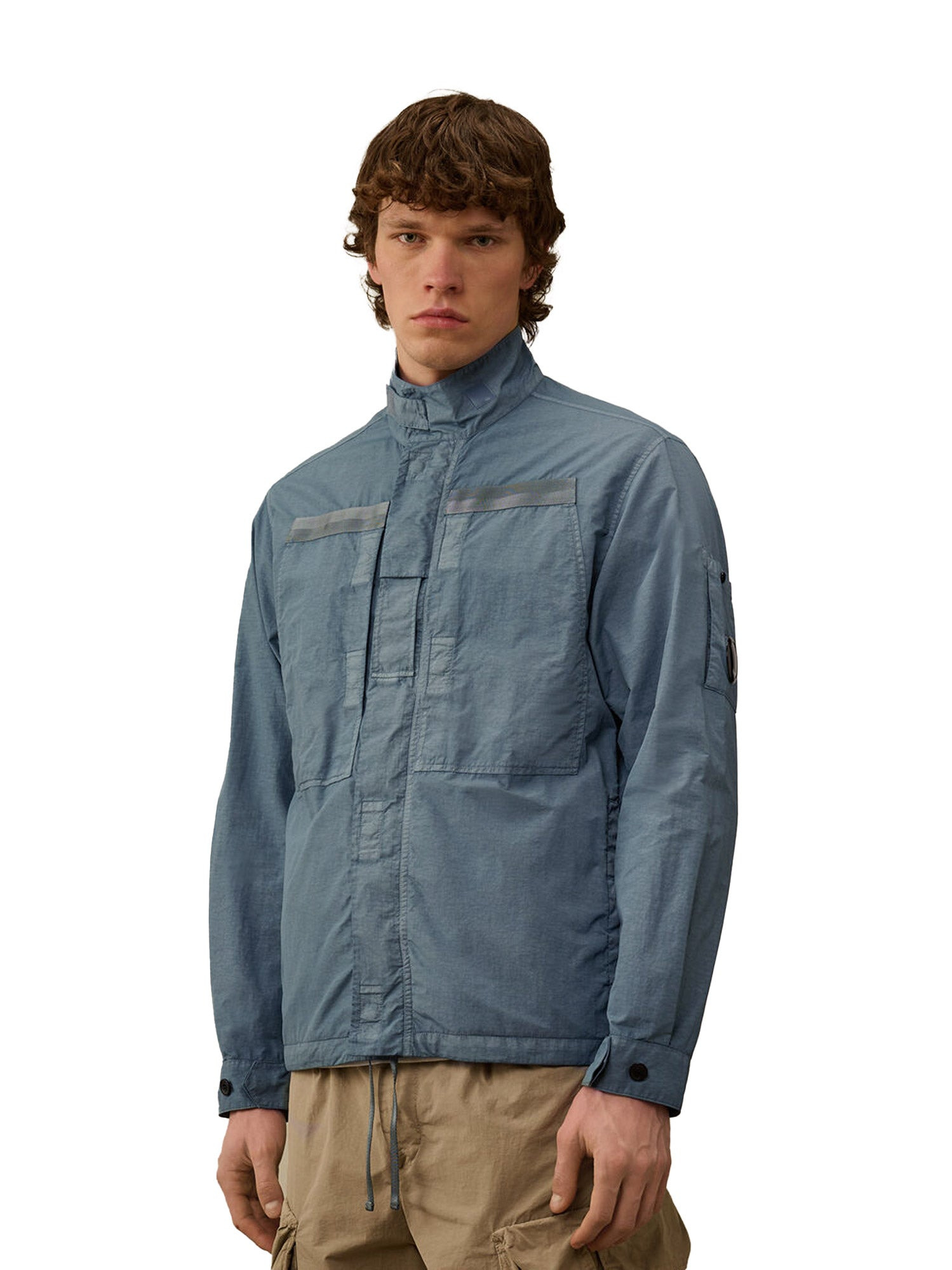 Flatt Nylon Jacket With Logo Iconic Detail - 2