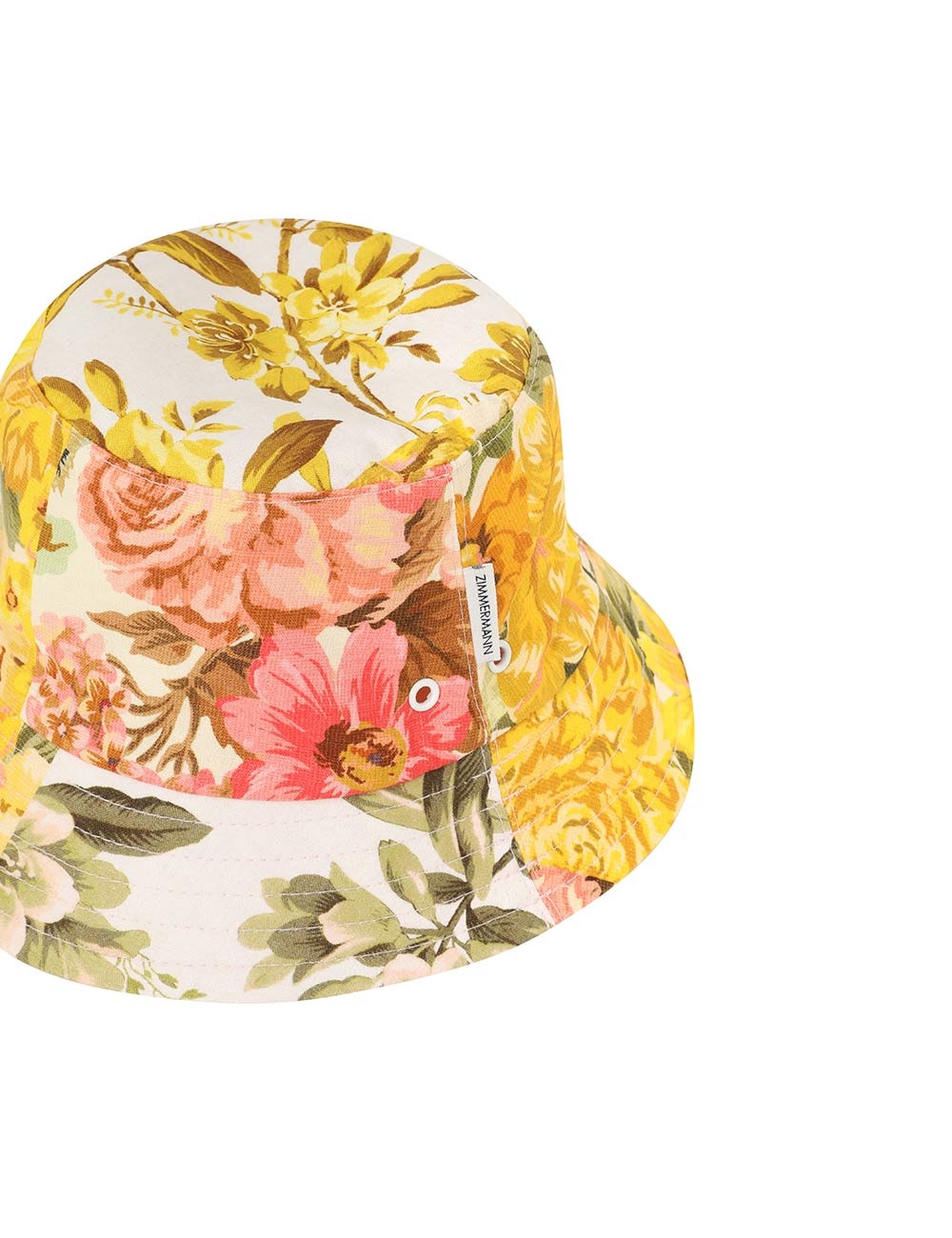 PRINTED CANVAS BUCKET HAT - 5