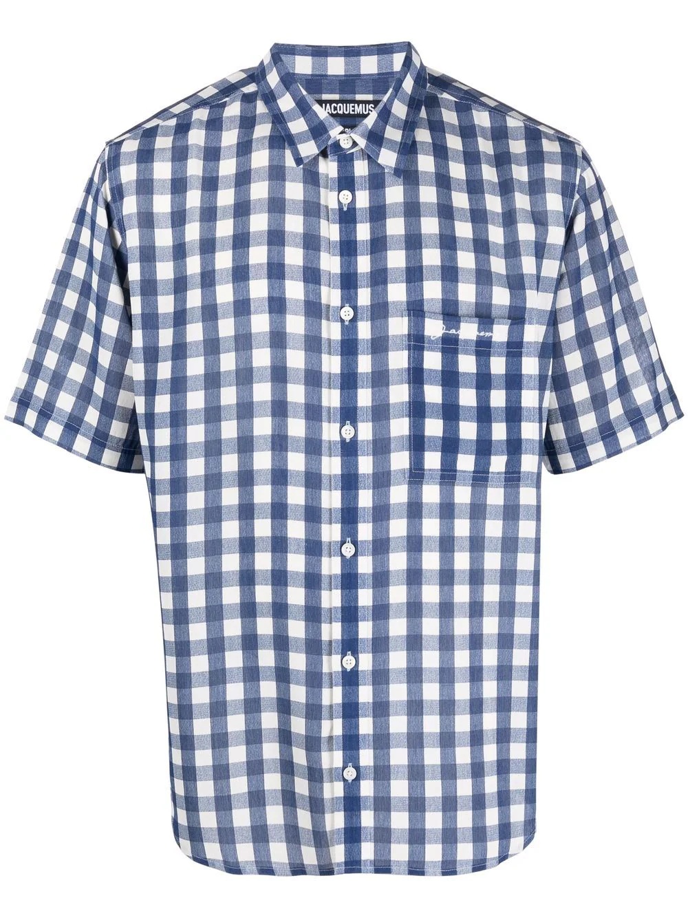 La chemise Jean checked bowling shirt - 1