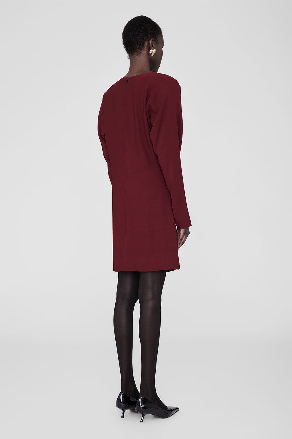 Haven Dress - Cabernet - 3