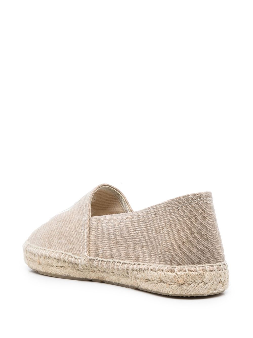 logo-print slip-on espadrilles - 3