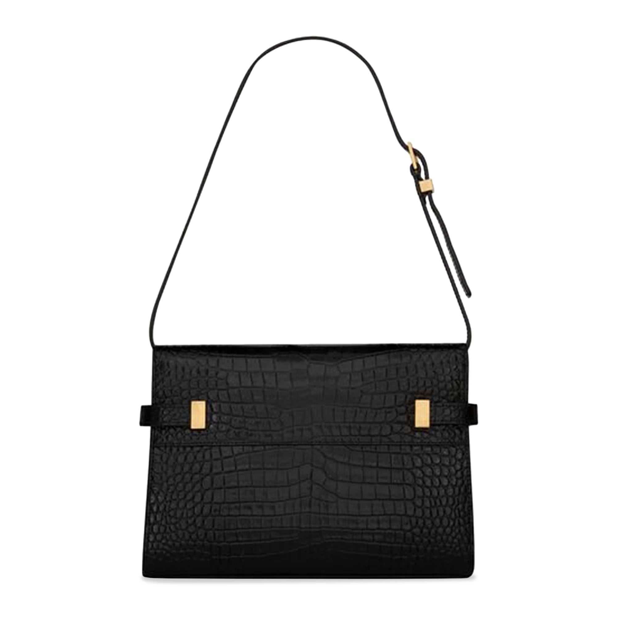 Saint Laurent Manhattan Small Shoulder Bag 'Black' - 2