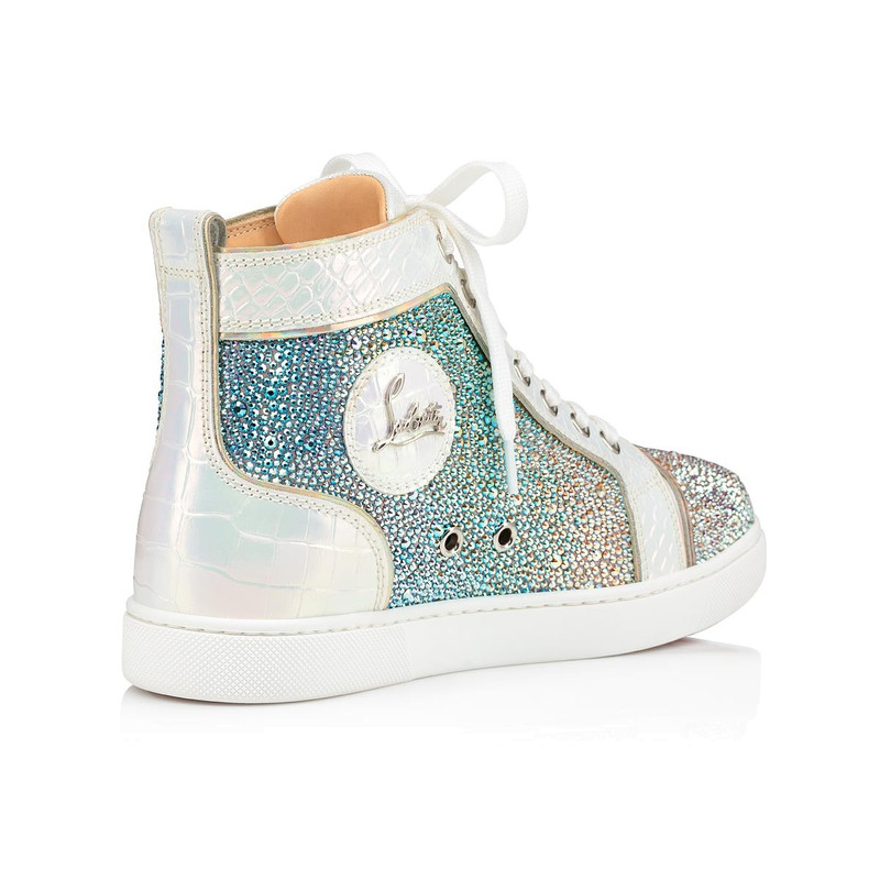 LOUIS WOMAN STRASS DEGRADE FLAT 4