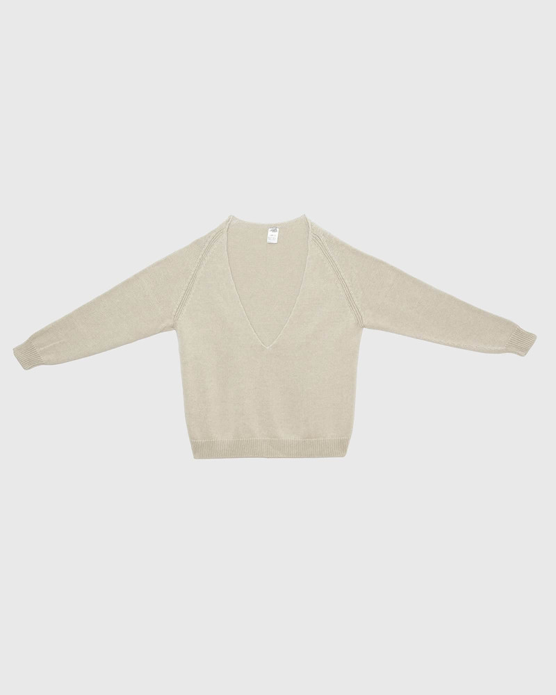 Soar V Neck - Organic Cotton Knit 6