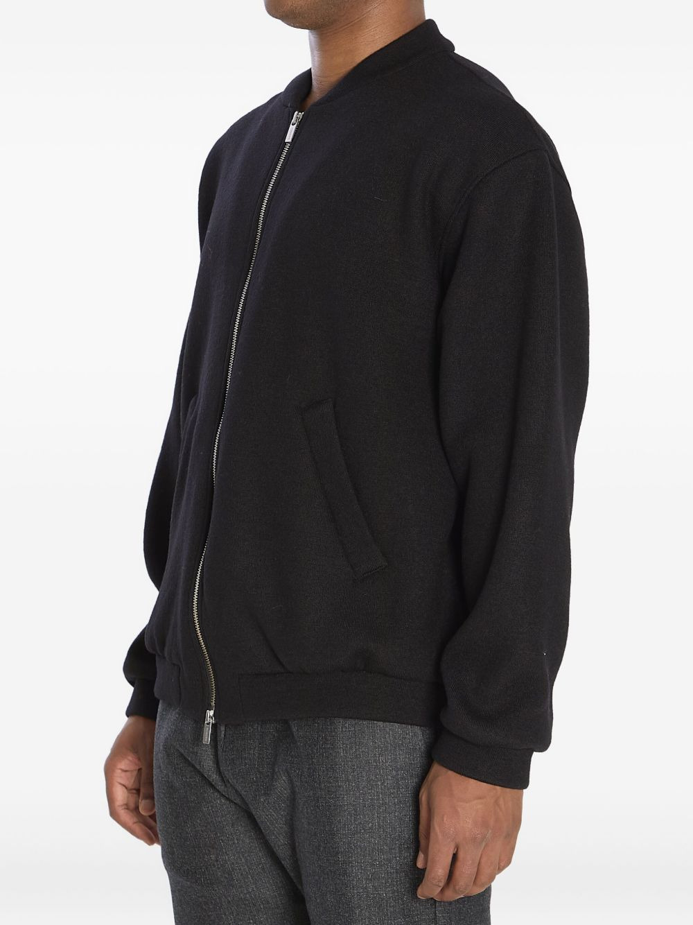 zip-front bomber jacket - 2