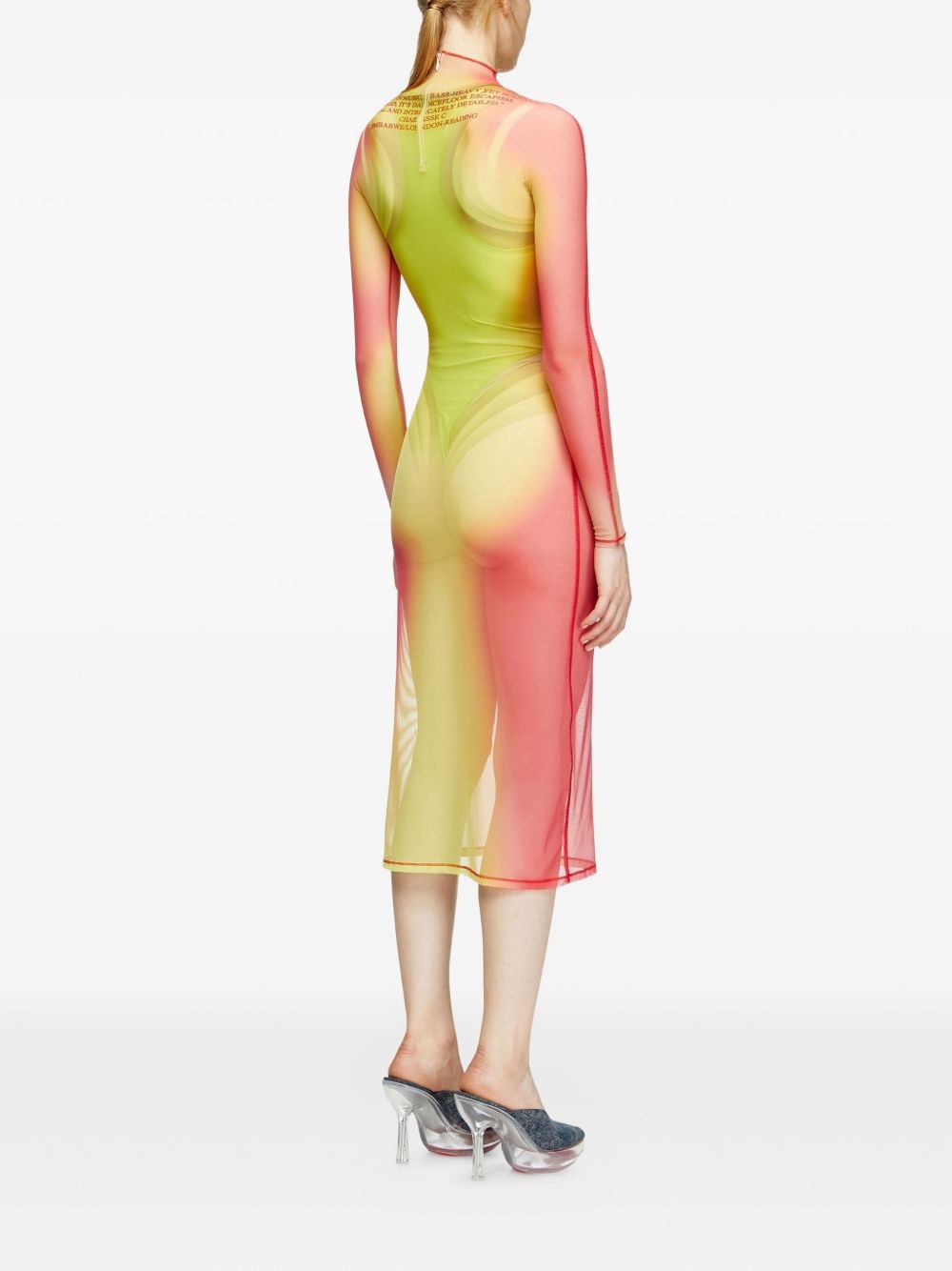 Remaster Capsule D-Afnic midi dress - 3
