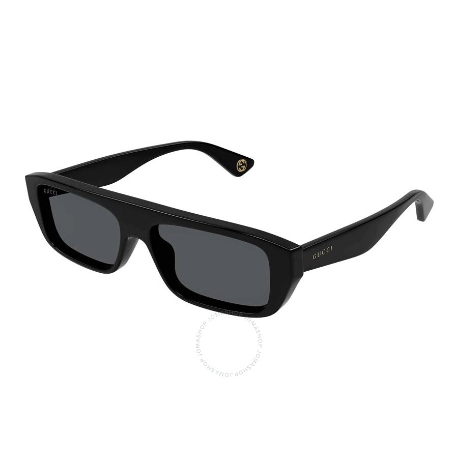 Gucci Grey Browline Men's Sunglasses GG1617S 001 56 - 1