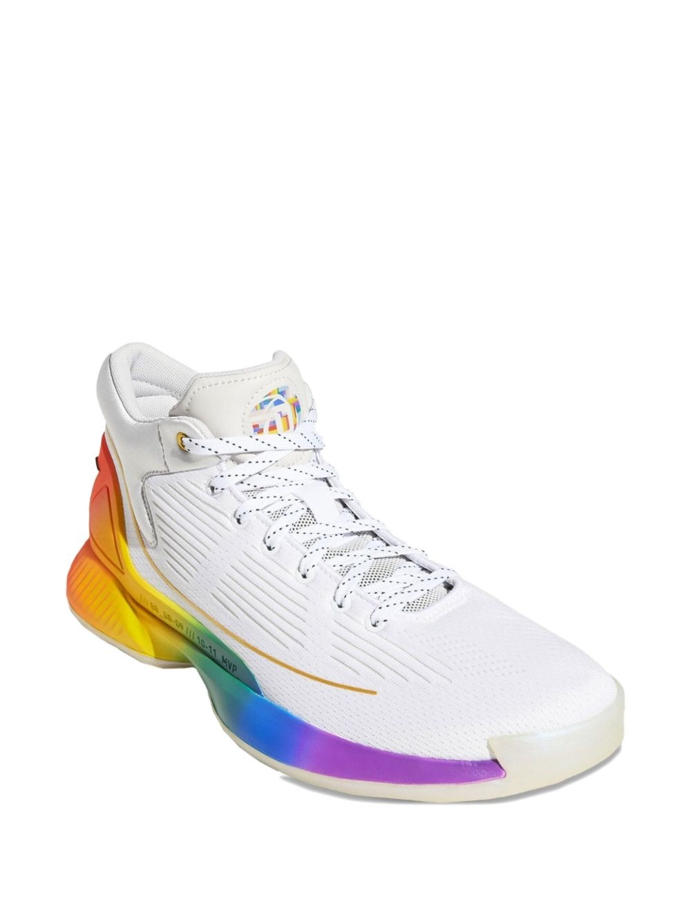 D Rose 10 "Pride Pack - Footwear White" sneakers - 2