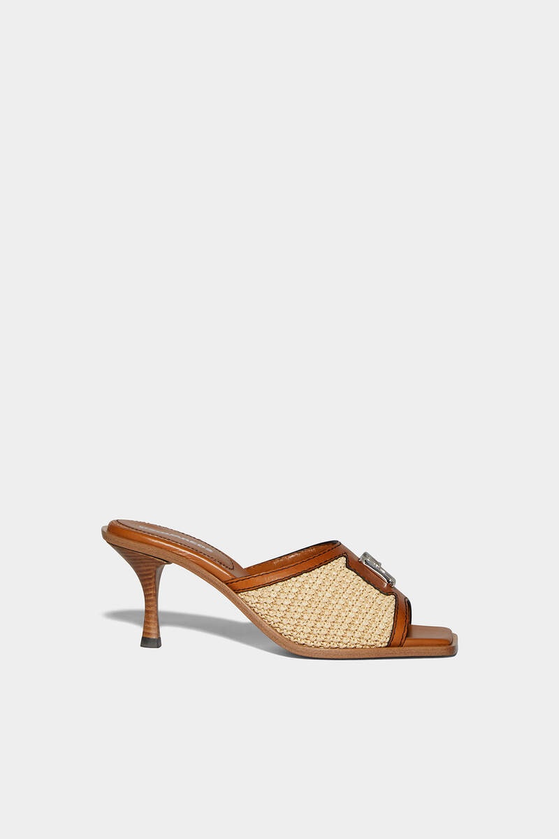 JUNGLE RAFIA SANDALS - 1