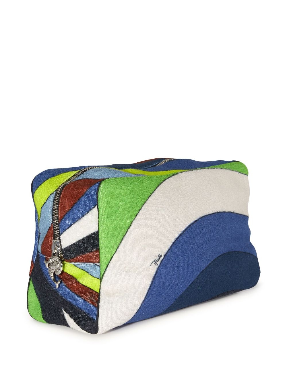 abstract-print make up bag - 2