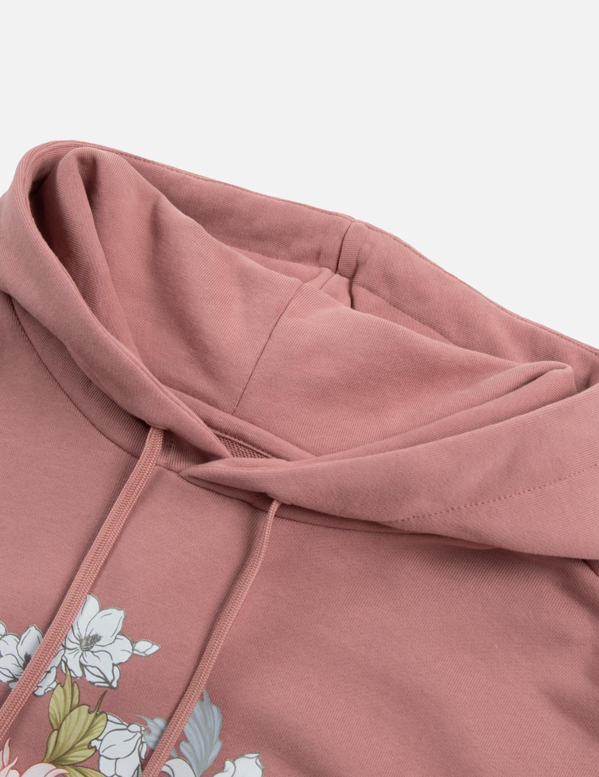 GOLDFISH AND FLORAL FLOW PRINT OVERSIZED HOODIE - 9