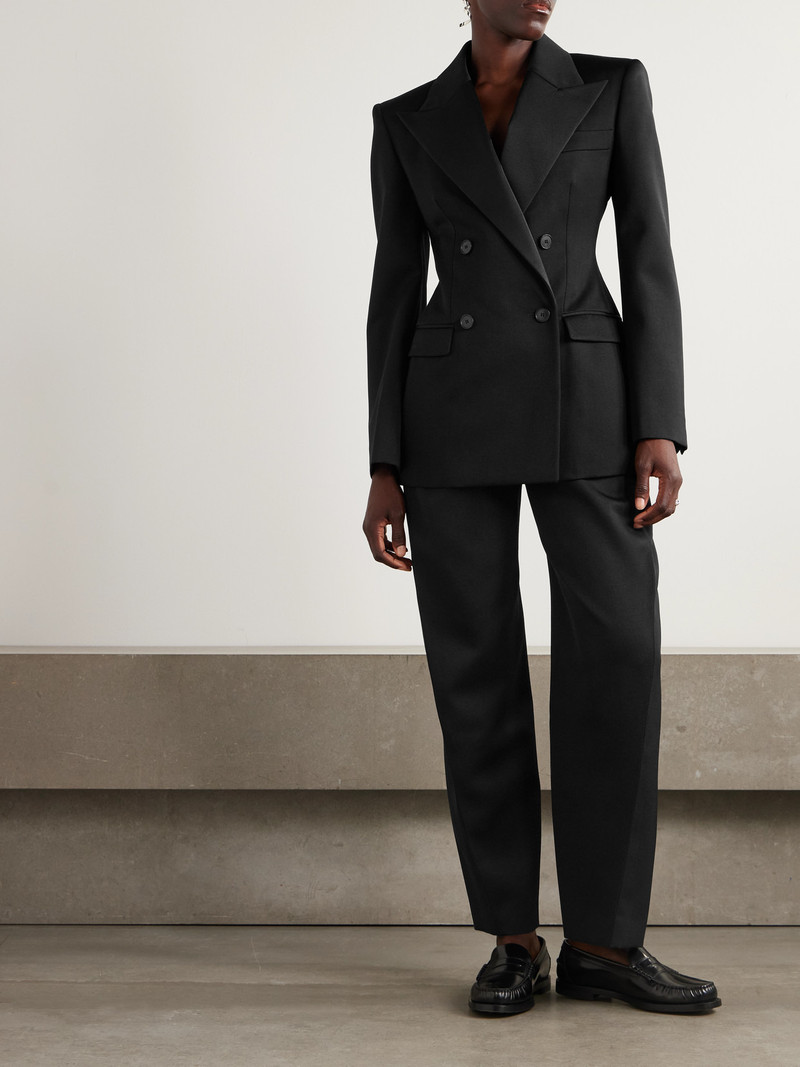 Givenchy Grain De Poudre Wool Tapered Pants outlook