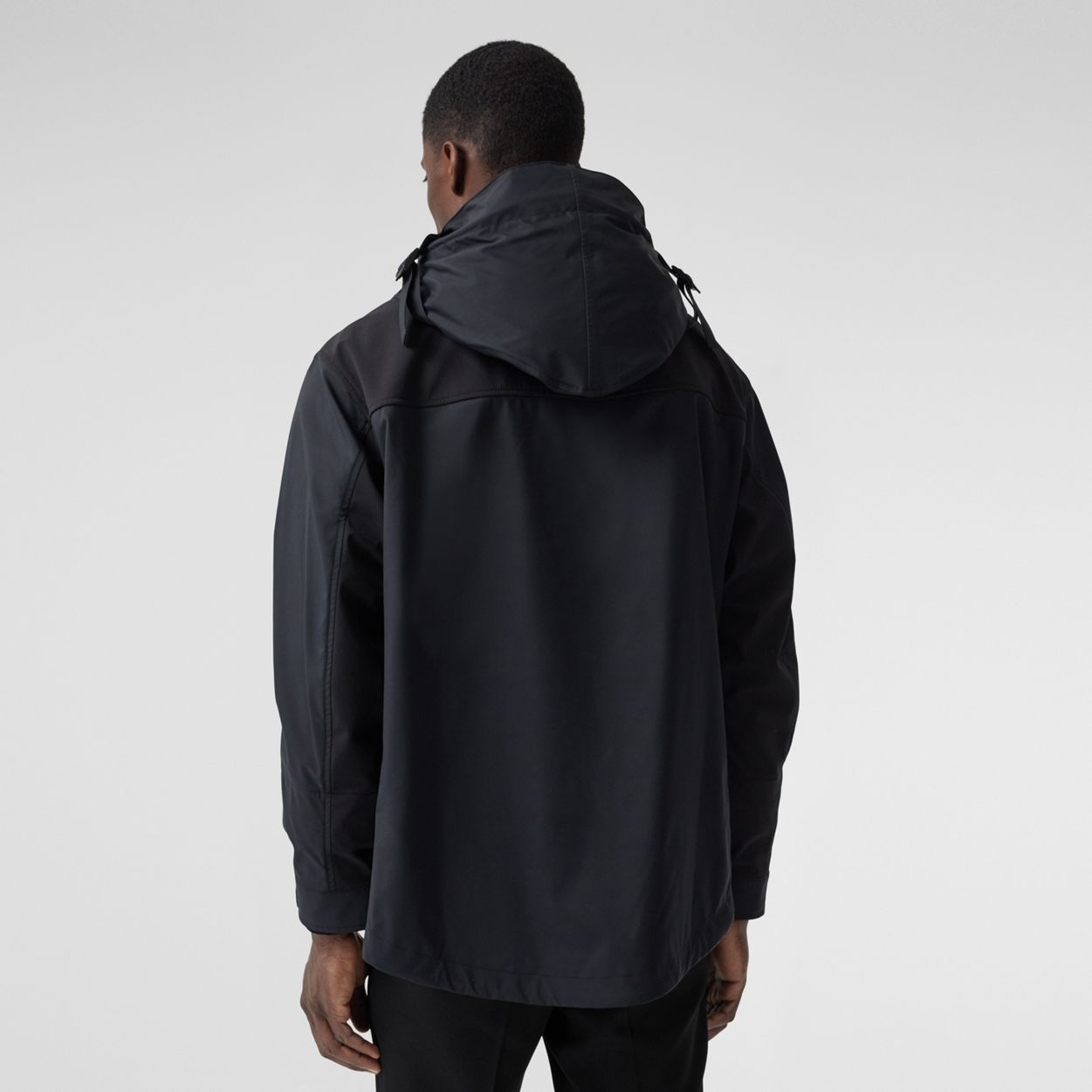 Logo Appliqué Technical Twill Hooded Jacket - 4