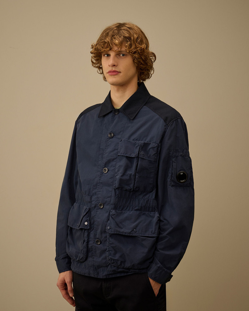 Flatt Nylon Mixed Button Lens Jacket 3
