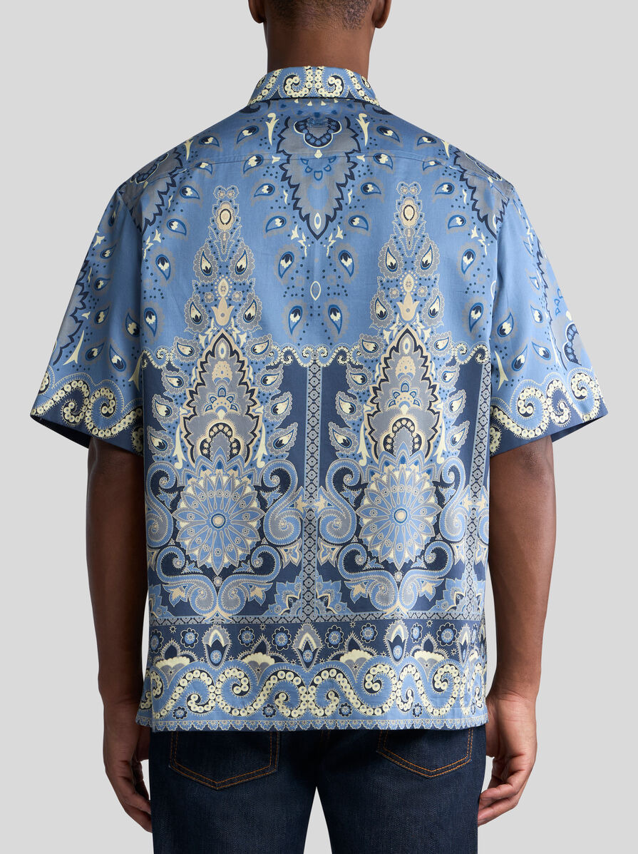 SHORT-SLEEVED OVERSIZED SHIRT - 5