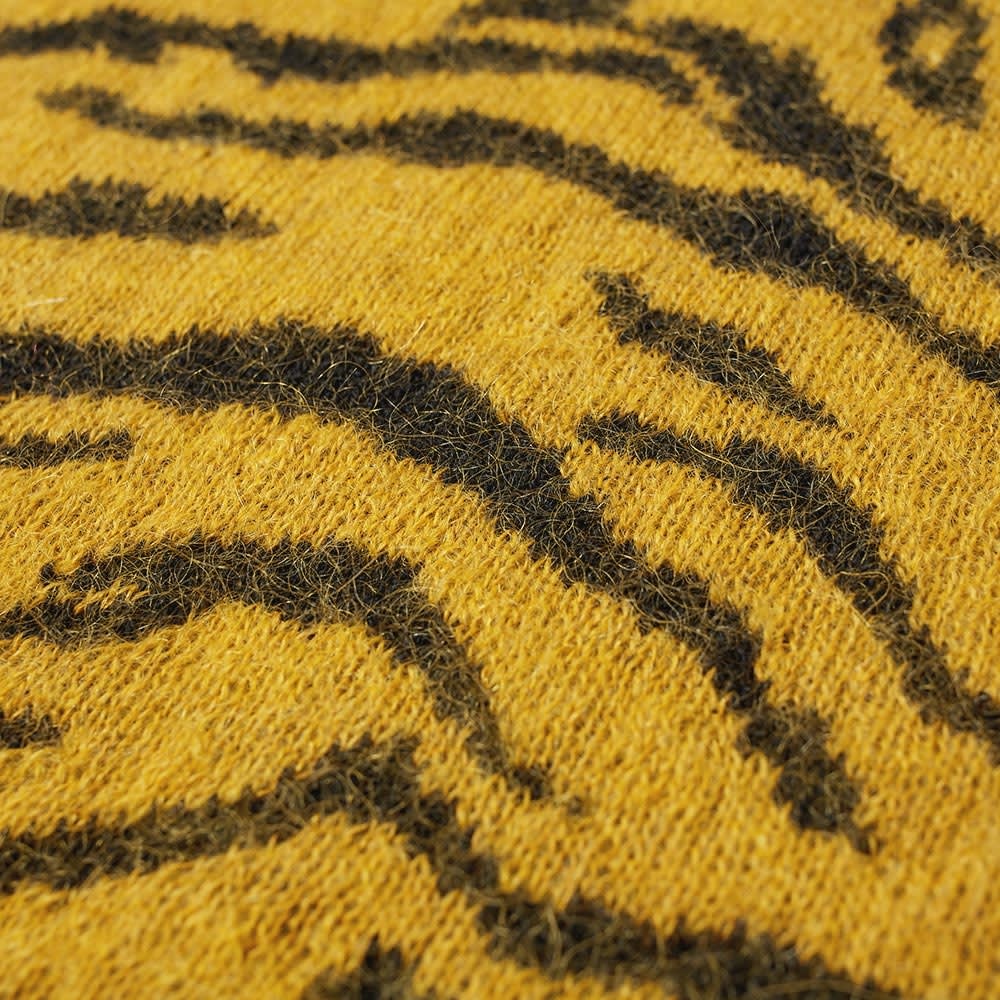 Saint Laurent Zebra Jacquard Knit Crew - 3