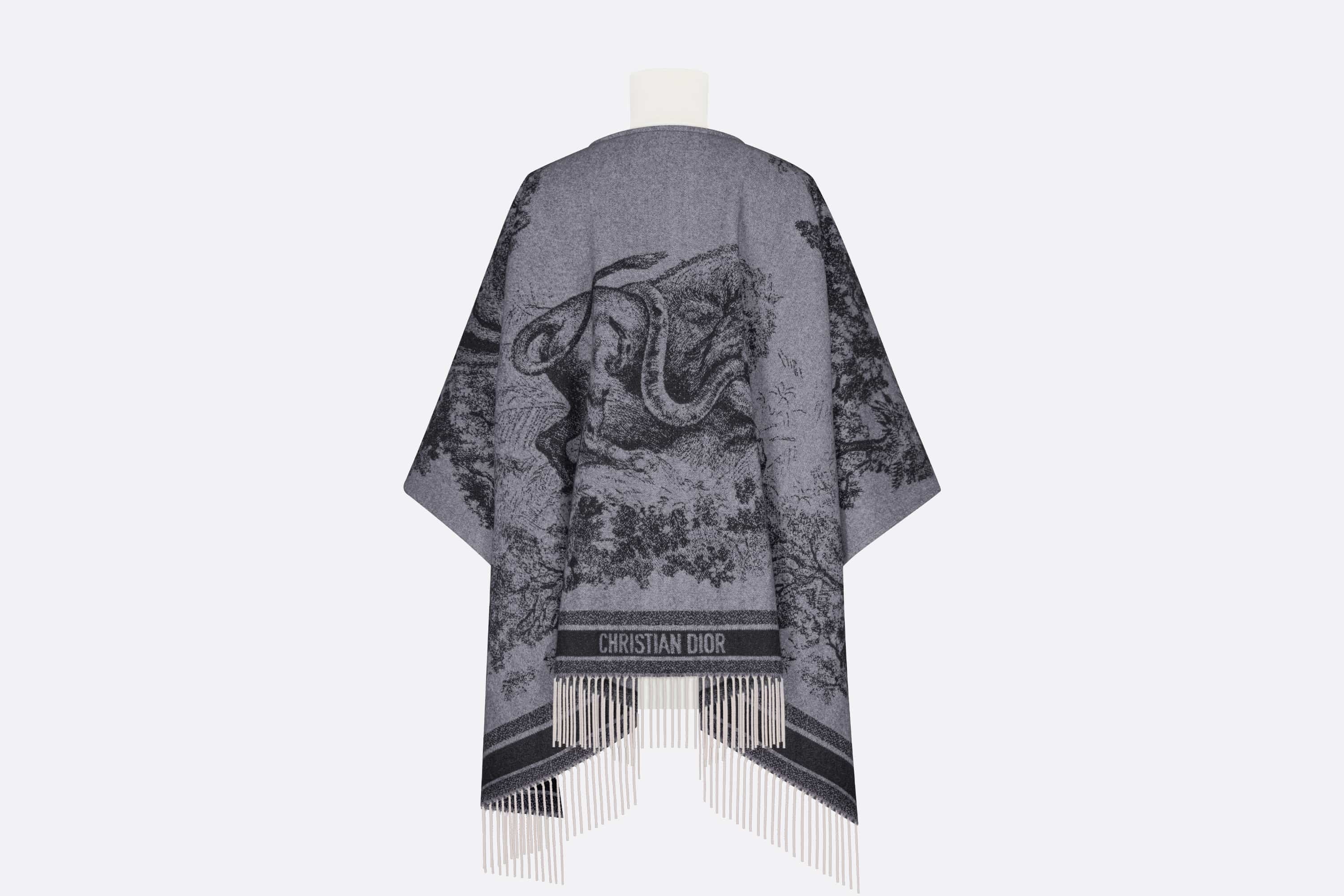 Toile de Jouy Sauvage Poncho - 6