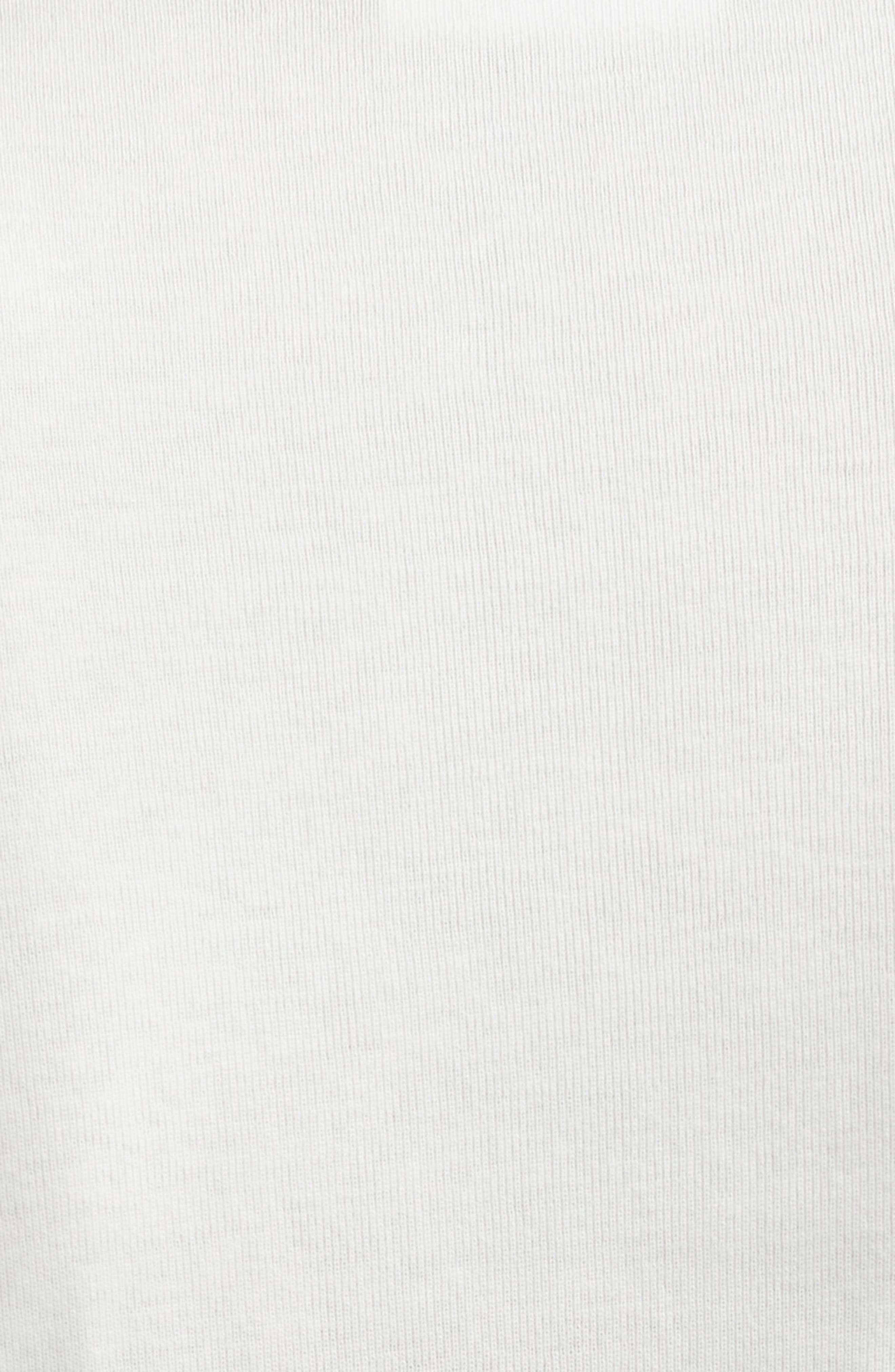 Courrèges Contrast Trim Logo T-Shirt in Heritage White/Black at Nordstrom - 7