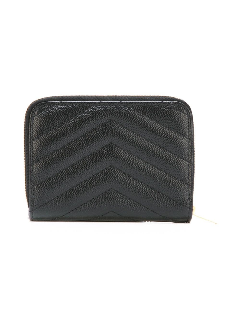 Monogram compact zip-around wallet - 2