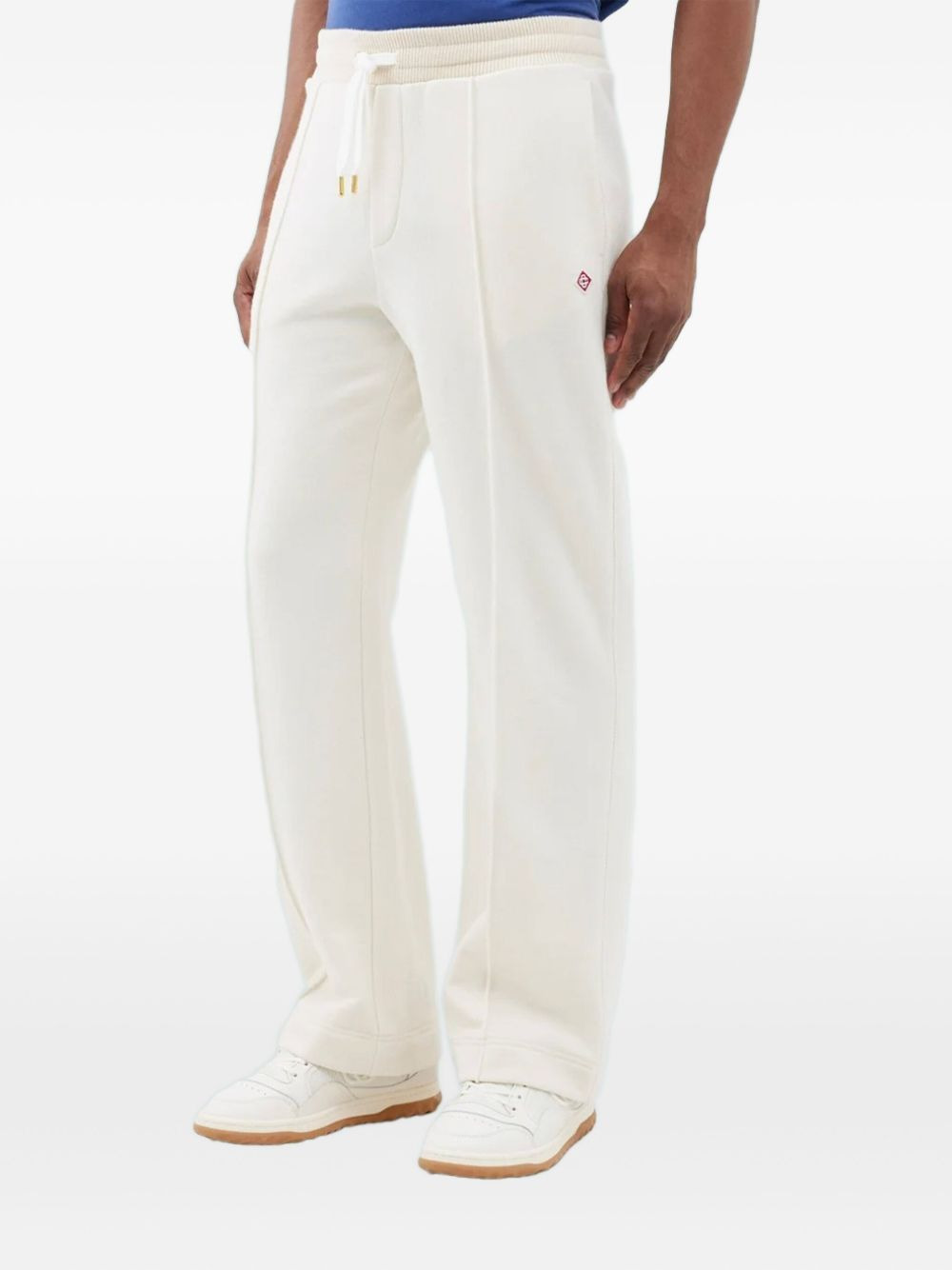 seam-detail drawstring track pants - 2