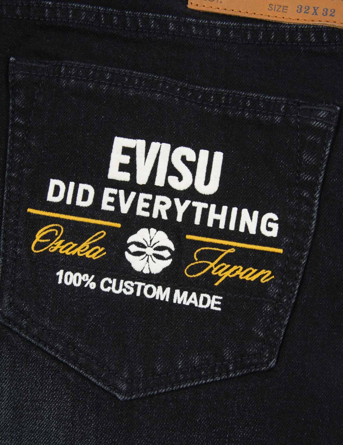 SEAGULL AND LOGO PRINT SLIM-FIT JEANS - 9