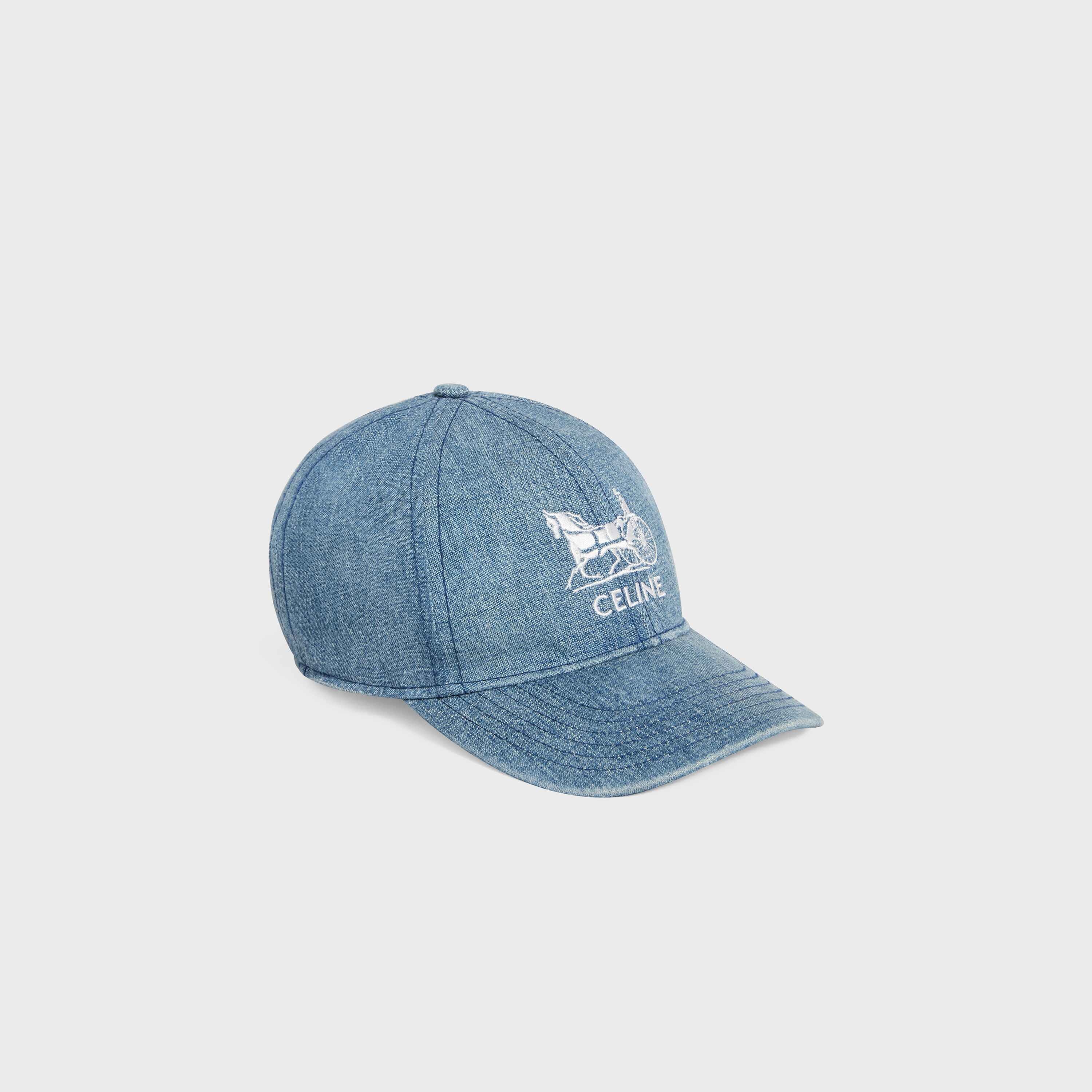 BASEBALL CAP IN DENIM - 1