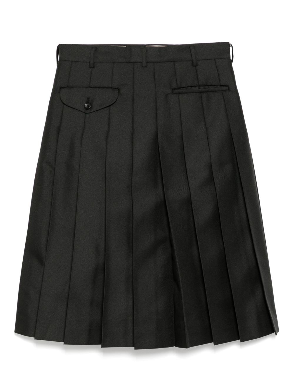 pleated shorts - 2