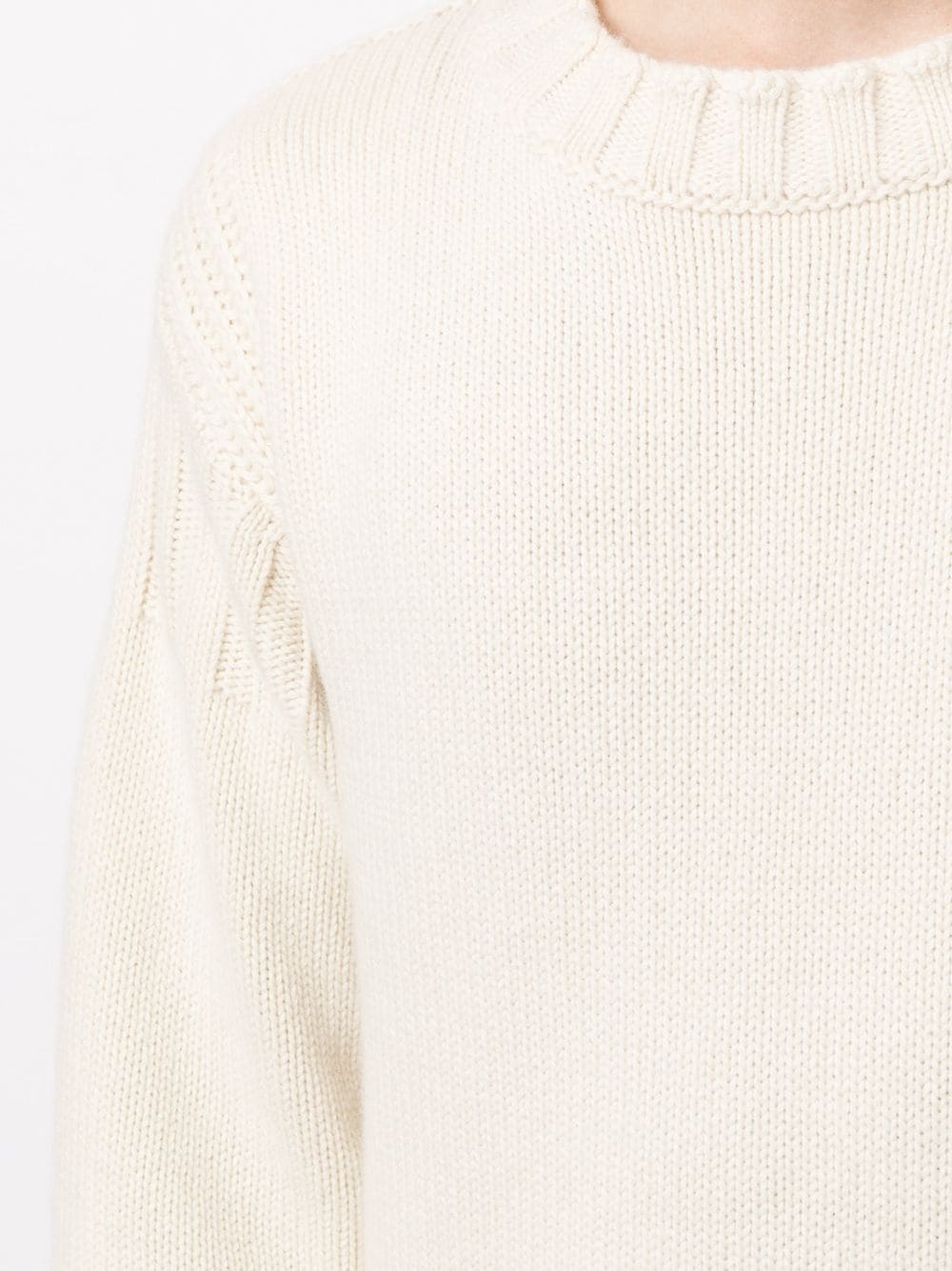 crew-neck cashmere jumper - 5