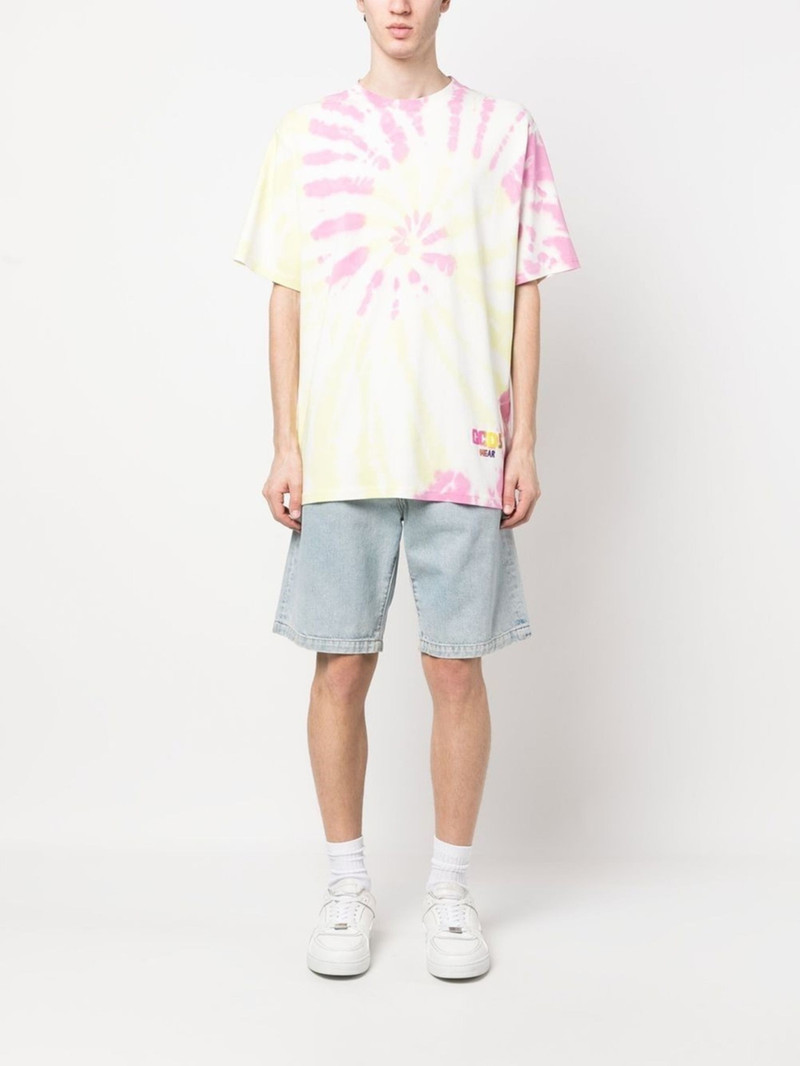 GCDS tie-dye print T-shirt outlook