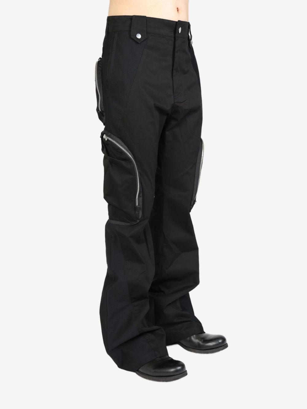 flared cargo trousers - 2