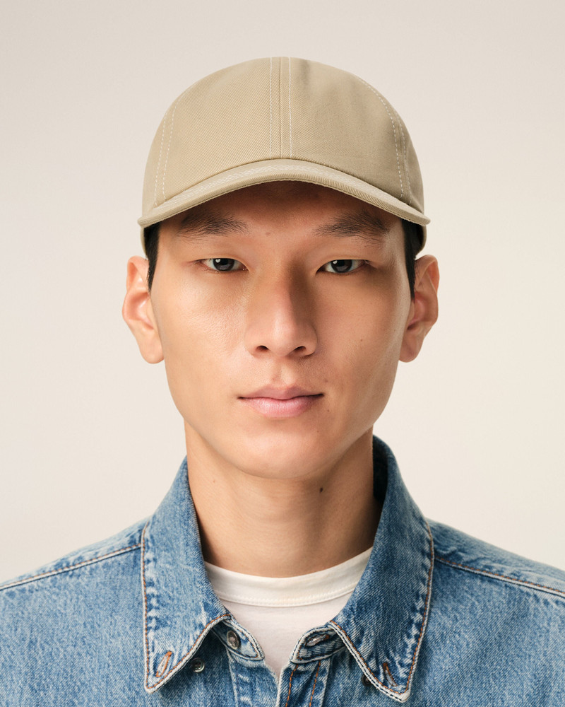 AMI Paris BEIGE COTTON BACK AMI DE COEUR CAP outlook