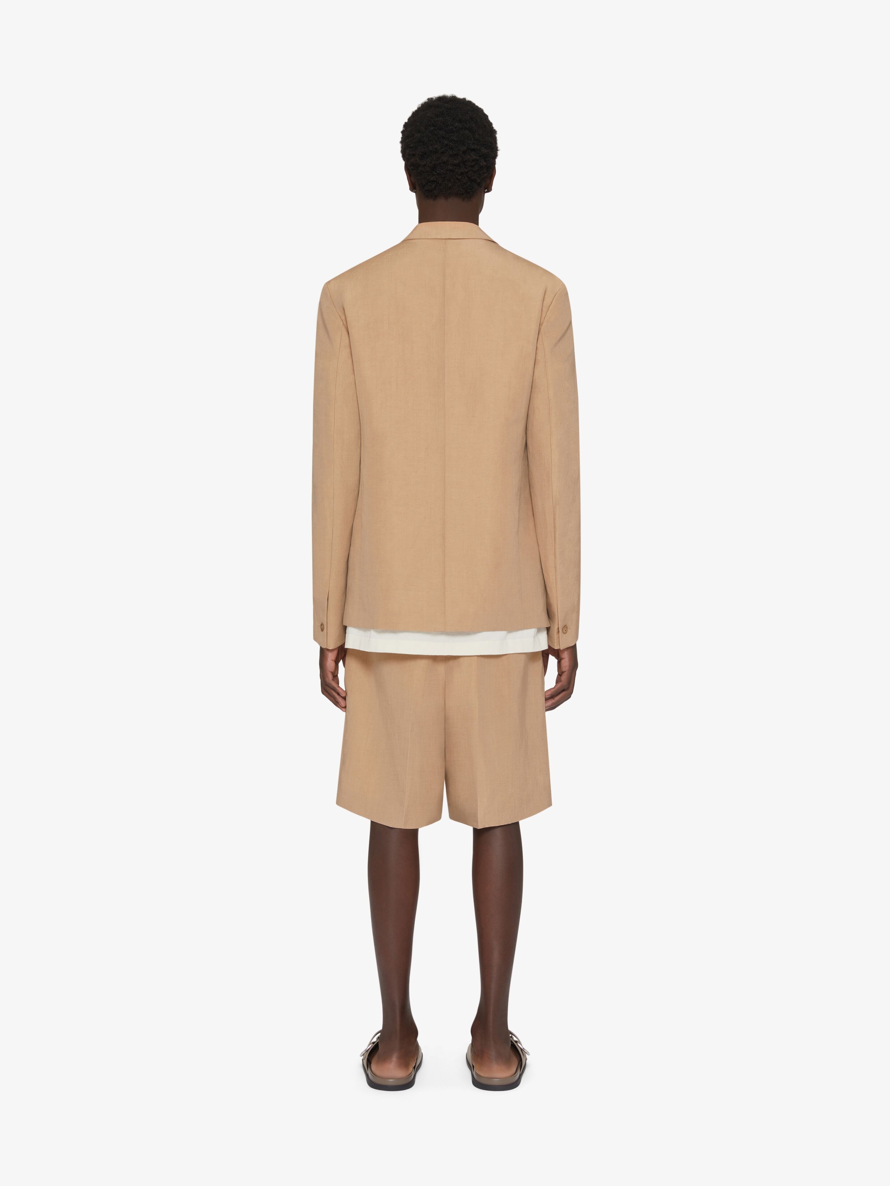 JACKET IN LINEN - 4