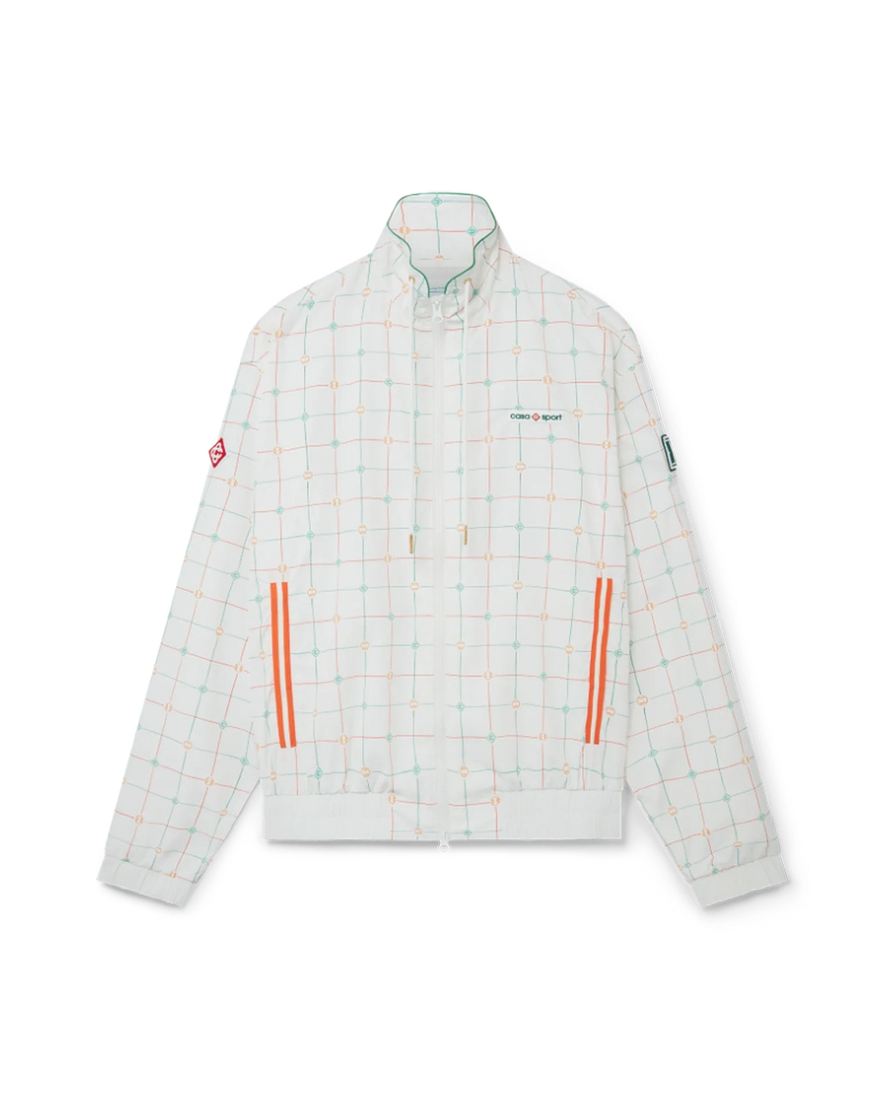 Tennis Club Check Tracksuit Top - 1