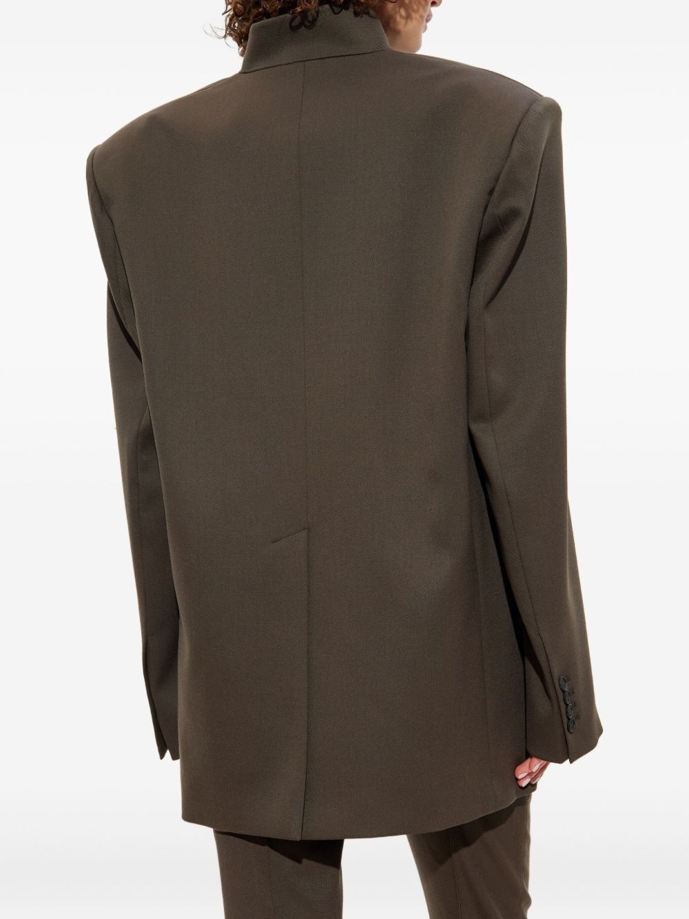single-breasted blazer - 4