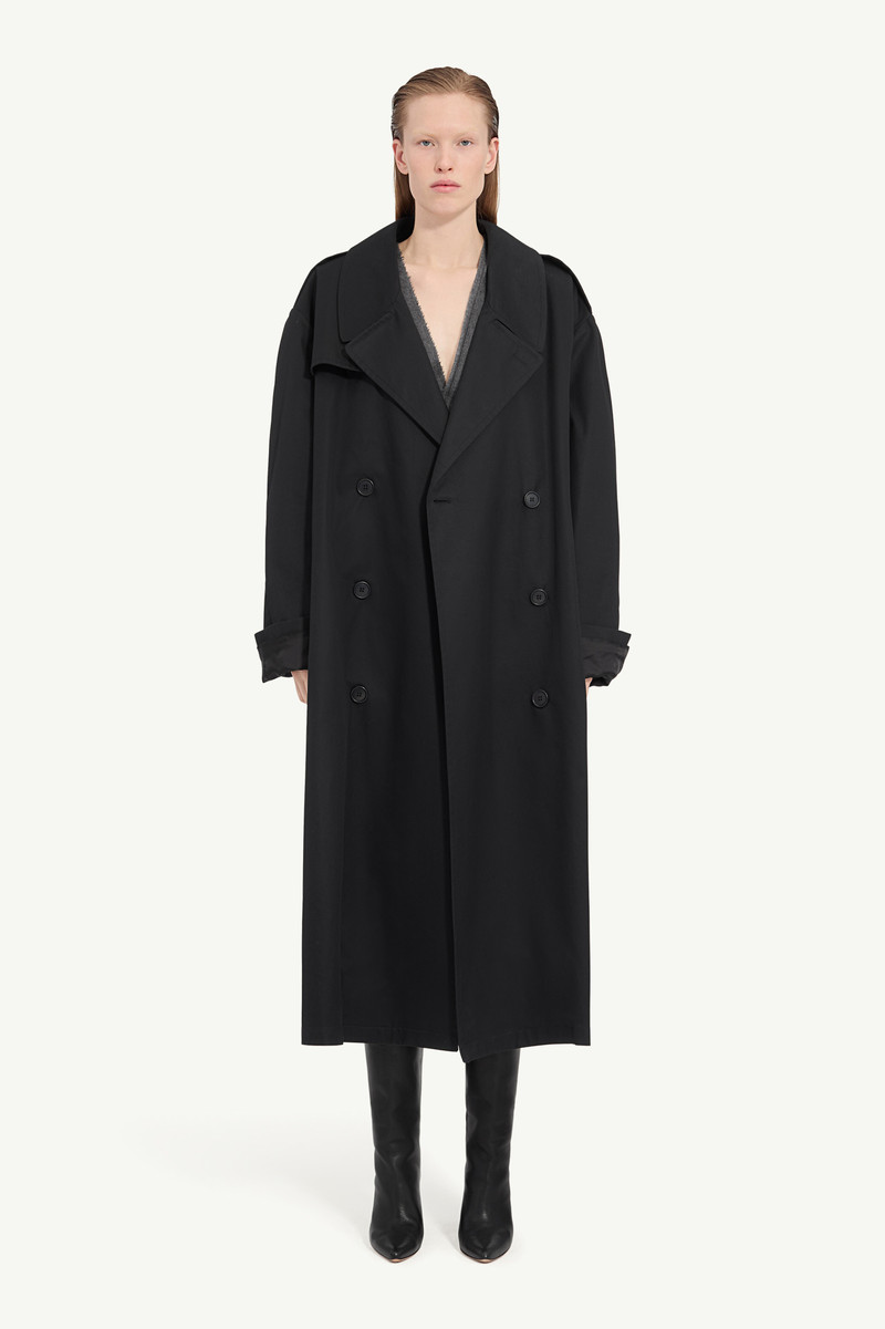 MM6 Maison Margiela Cotton trench coat outlook