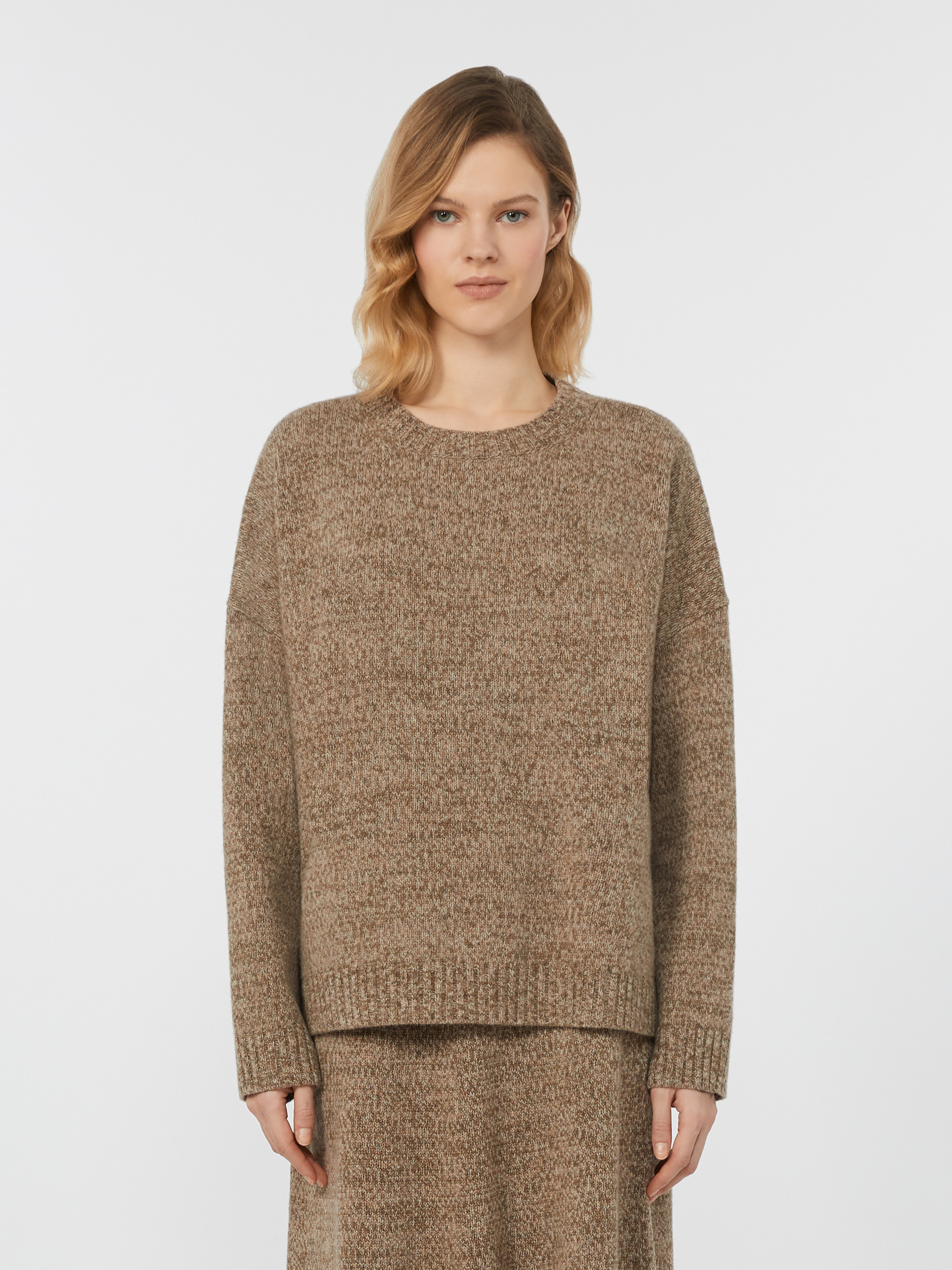 SIBARI Crew-neck cotton and wool knit jumper - 3