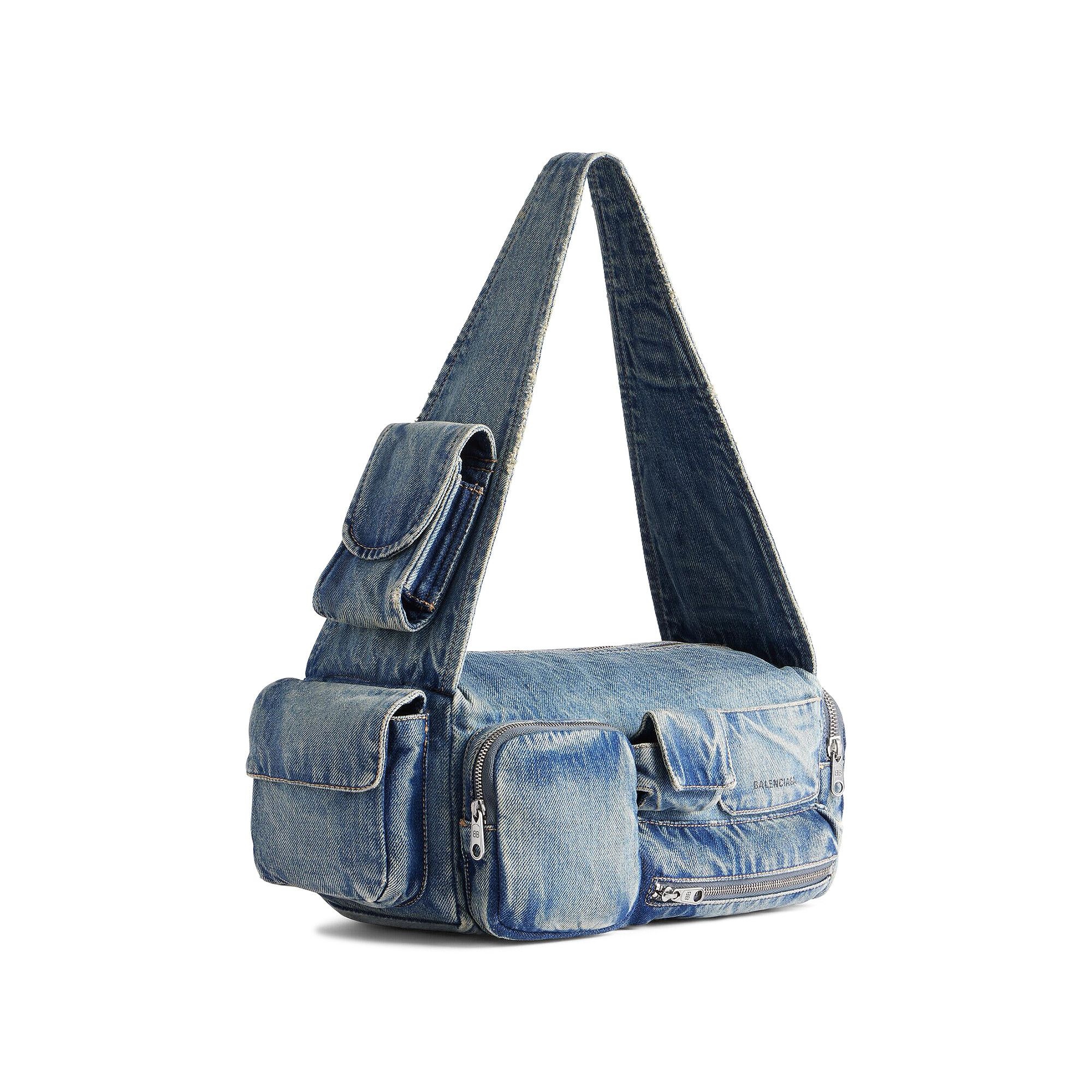 Balenciaga Superbus Sling Bag 'Vintage Blue' - 3