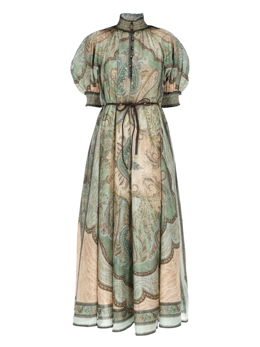 BILLOW WONDERLUST SILK DRESS - 1