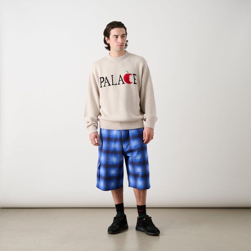 PALACE BIG APPLE KNIT OFF WHITE outlook