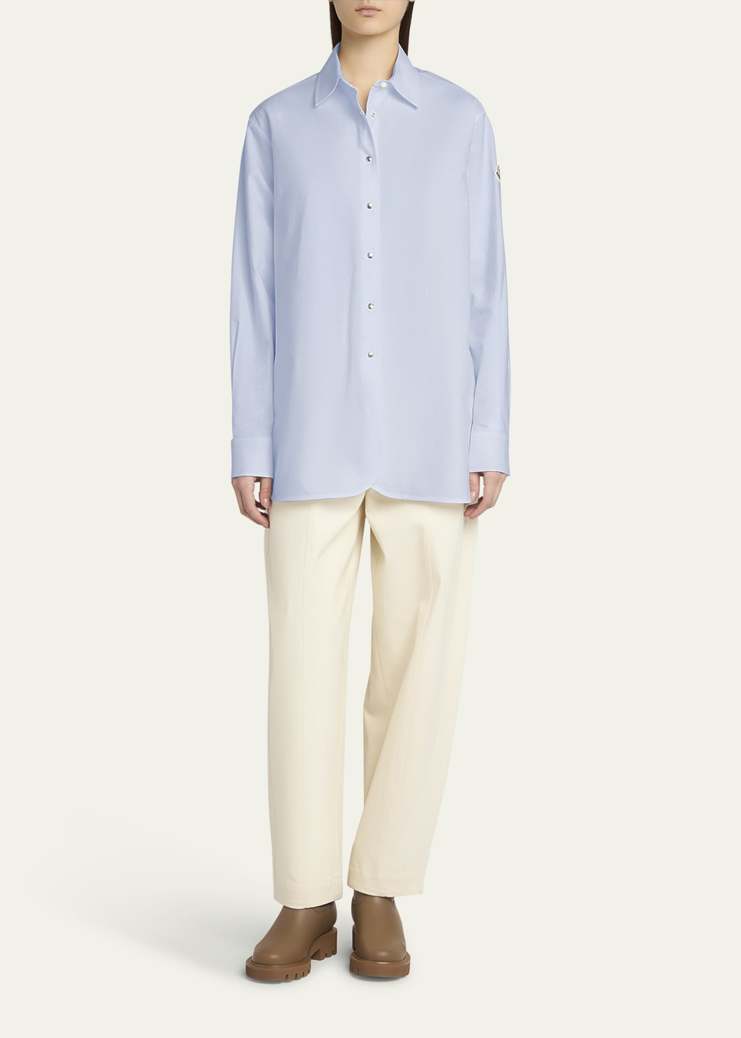 Long-Sleeve Cotton Shirt - 2