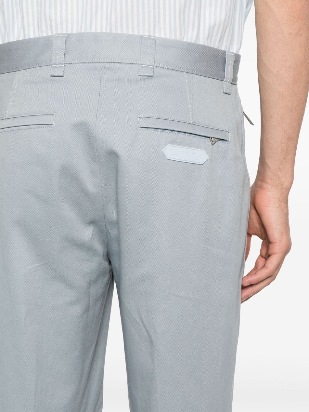 Biker straight-leg trousers - 5