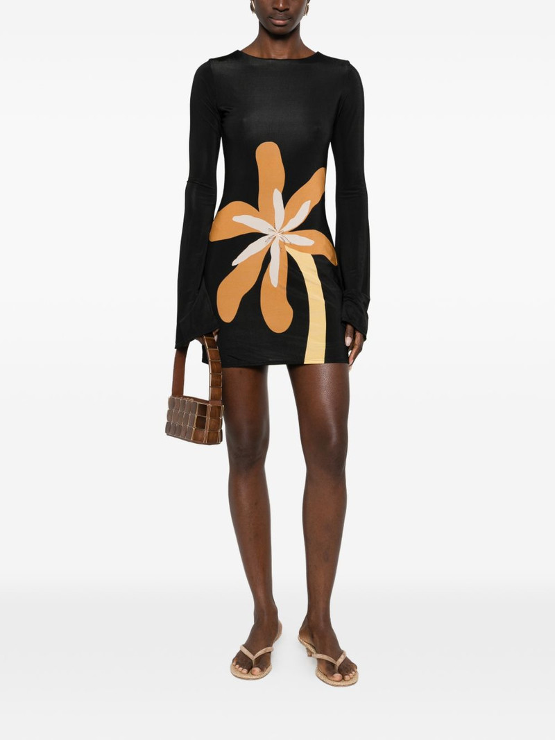 CALA de la CRUZ Maisha long-sleeve mini dress outlook